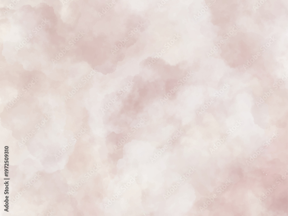 Fototapeta premium Pink gradient / smoky haze / watercolor background / ink texture