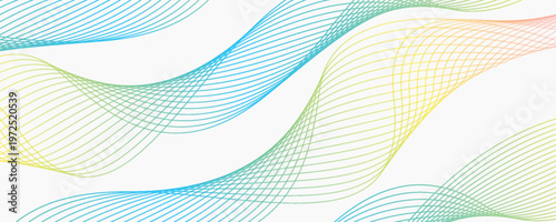 Experience digital excellence with this elite vector spectrum! High-impact multi-colored wave lines, perfectly engineered to dominate premium tech, science, and futuristic design markets.