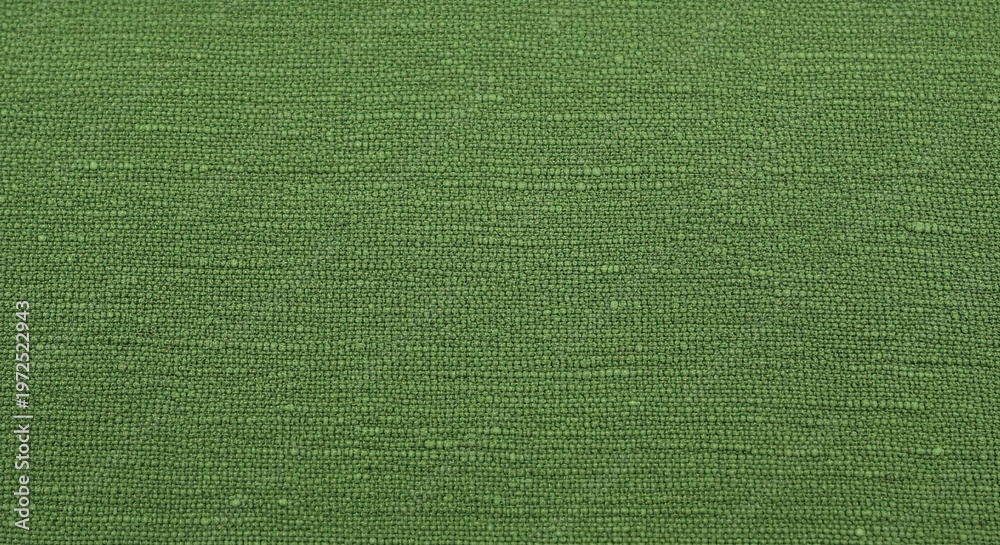 Fototapeta premium Green Textured Fabric Background
