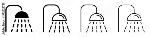 Shower Head Icons