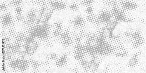 Soft grain cloud texture, monochrome stipple fog with smooth tonal gradient, light dust haze overlay on white background, vector illustration