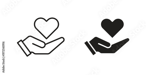 Forgiveness icon for web design. icon symbol vector