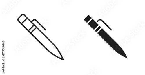 Fountain pen icon for web design. icon symbol vector