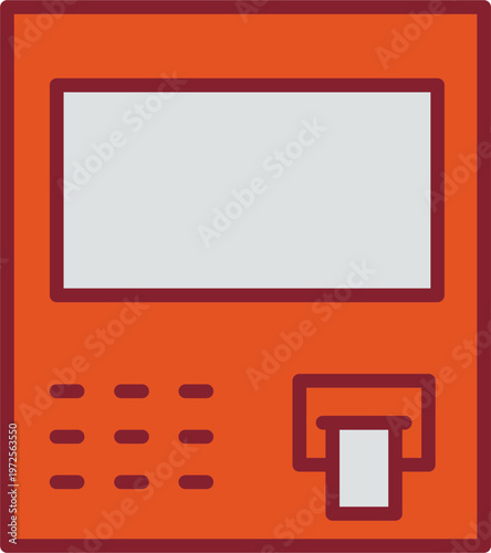 ATM Vector Icon