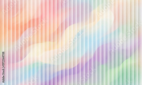 Pastel abstract background with flowing organic shapes and vertical lines with many light caller 