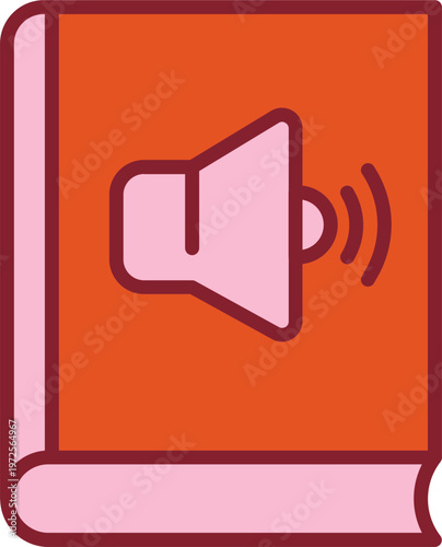 Audio Book Vector Icon