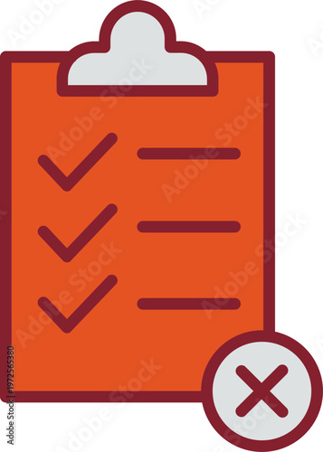 Rejected Vector Icon