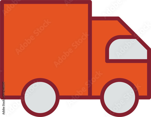 Free Home Delivery Vector Icon