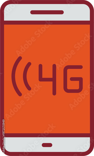 4G Vector Icon