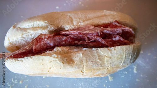 hot dog with mustard