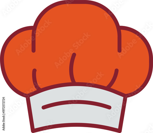 Chef Hat Vector Icon