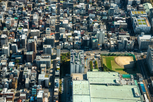 Aerial View Of Tokyo