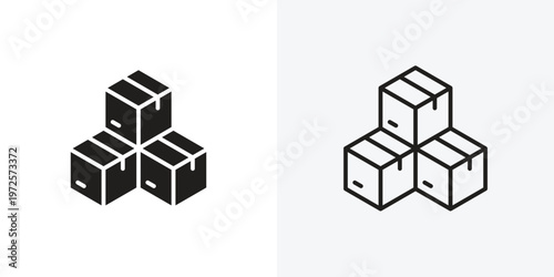 Inventory vectors icons pack for apps and Ui Ux desigs