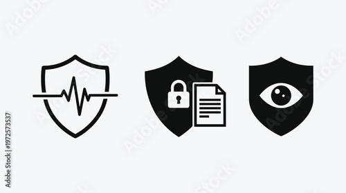 A silhouette of a lone hiker standing on the edge of a rocky cliff against a bright background