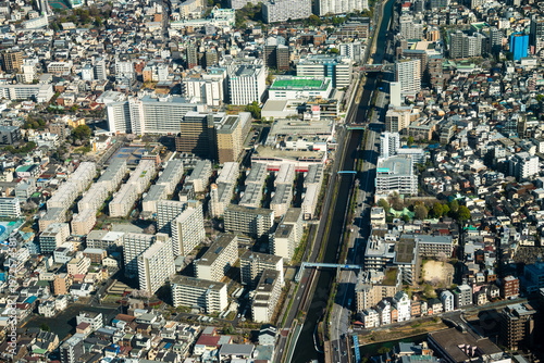 Aerial View Of Tokyo