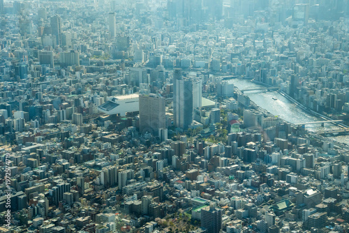 Aerial View Of Tokyo