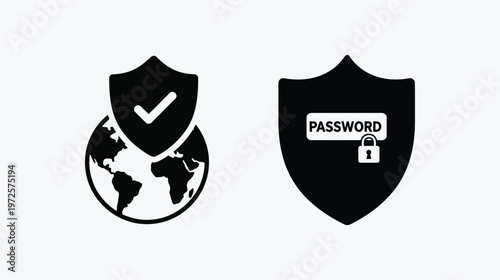 A simple black silhouette icon of a heavy duty dump truck isolated against a light gray background