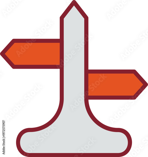 Directions Vector Icon
