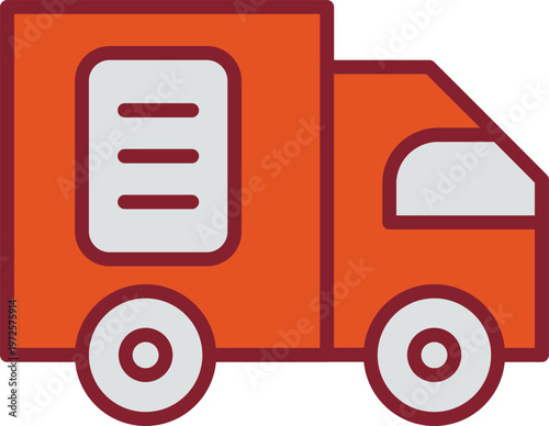 Delivery List Vector Icon