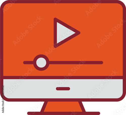 Online Tutorials Vector Icon