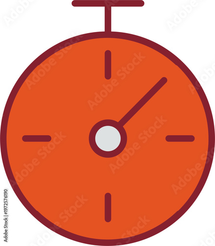 Flex Time Vector Icon