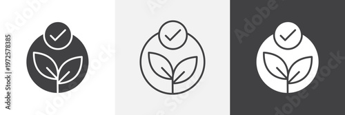 Hypoallergenic tested icon element for design projects and web designs