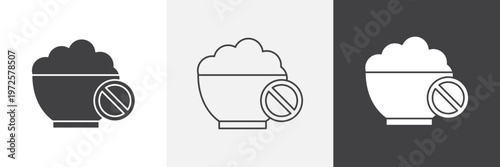 Lack of appsetite icon element for design projects and web designs