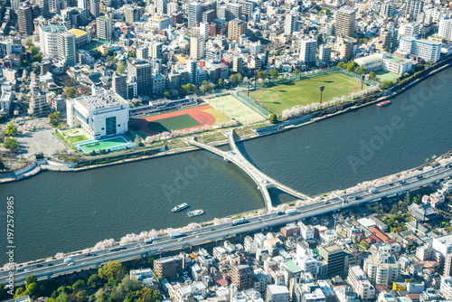 Aerial View Of Tokyo
