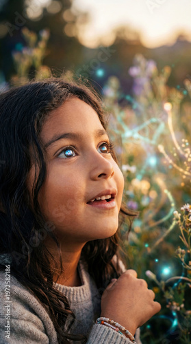 A dreamy portrait captures ...