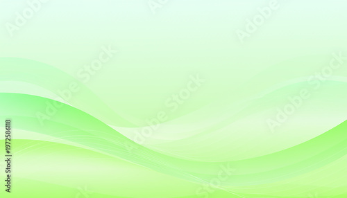 light green wave abstract background
