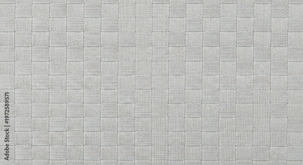 Fototapeta premium Seamless Gray Woven Texture Background Pattern.