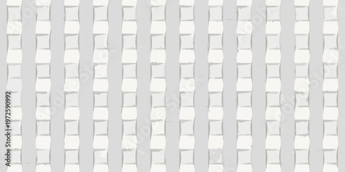 A close up view of a gray woven rattan or wicker texture