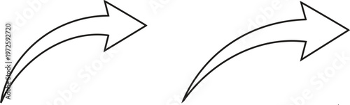 Title two hand drawn black and white upward pointing arrows on a white background description a simple illustration featuring