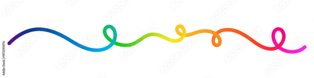 Fototapeta premium Gradient Curve Ribbon Background. Vector Party Graphic Design. Abstract Color Lines Pattern. Gradient Color Wave Lines. Abstract Color Lines Pattern. Gradient Curve Shape Ribbon Background.