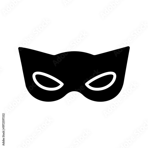 Masked Identity Vector Icon