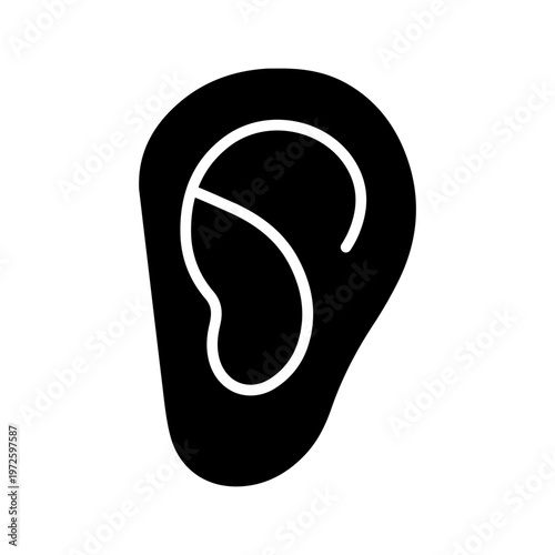 Ear Vector Icon
