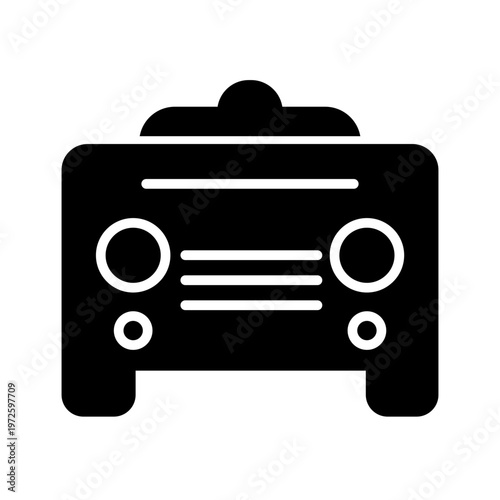 Amplifier Vector Icon