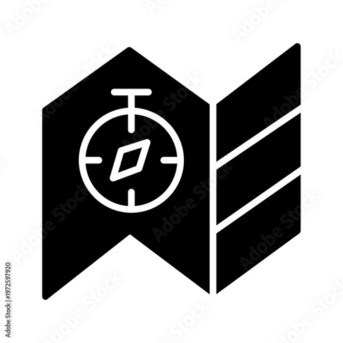 Orienteering Vector Icon