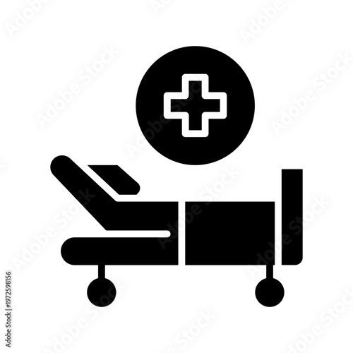 Comfortable Bed Vector Icon