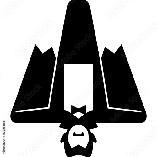vector illustration of a dracula