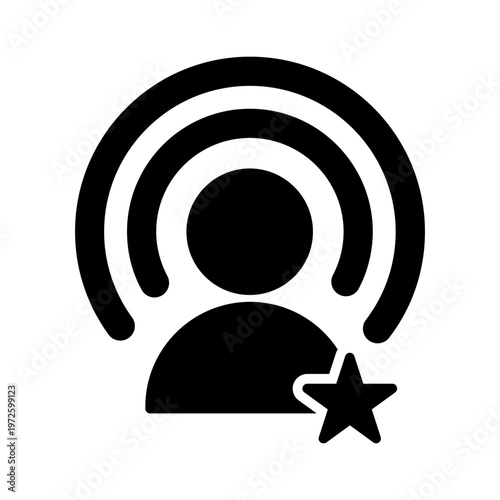 Social Influencer Vector Icon