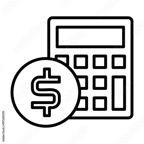 Accounting vector icon 