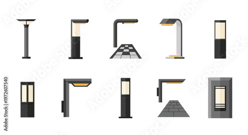 Modern Street Light Designs Collection.