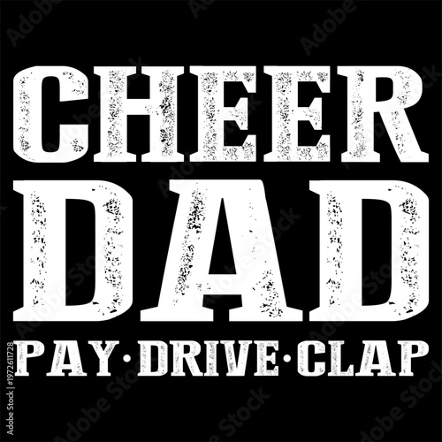 Cheer Dad SVG Cheer Dad PNG Shirt Design