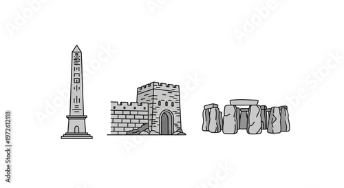 Monument Architecture Stone Structures Tower.