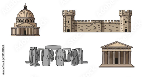 Historic Buildings and Monuments Architecture.