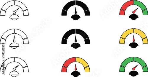 A diverse set of vector icons and business symbols featuring country flags, Christmas trees, and web design elements like a clock, target, and money dollar sign buttons for internet concept illustrati