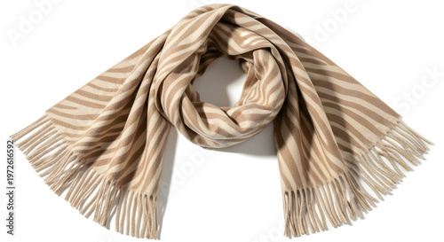 scarf isolated on white