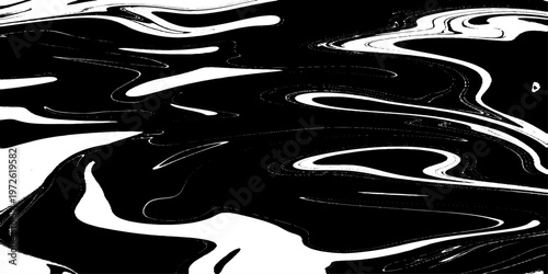 abstract black and white liquid marble texture seamless vector illustration with modern technology inspired fluid patterns and elegant monochrome design