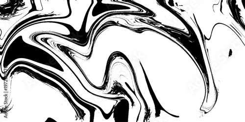 abstract black and white liquid marble texture seamless vector illustration with modern technology inspired fluid patterns and elegant monochrome design
